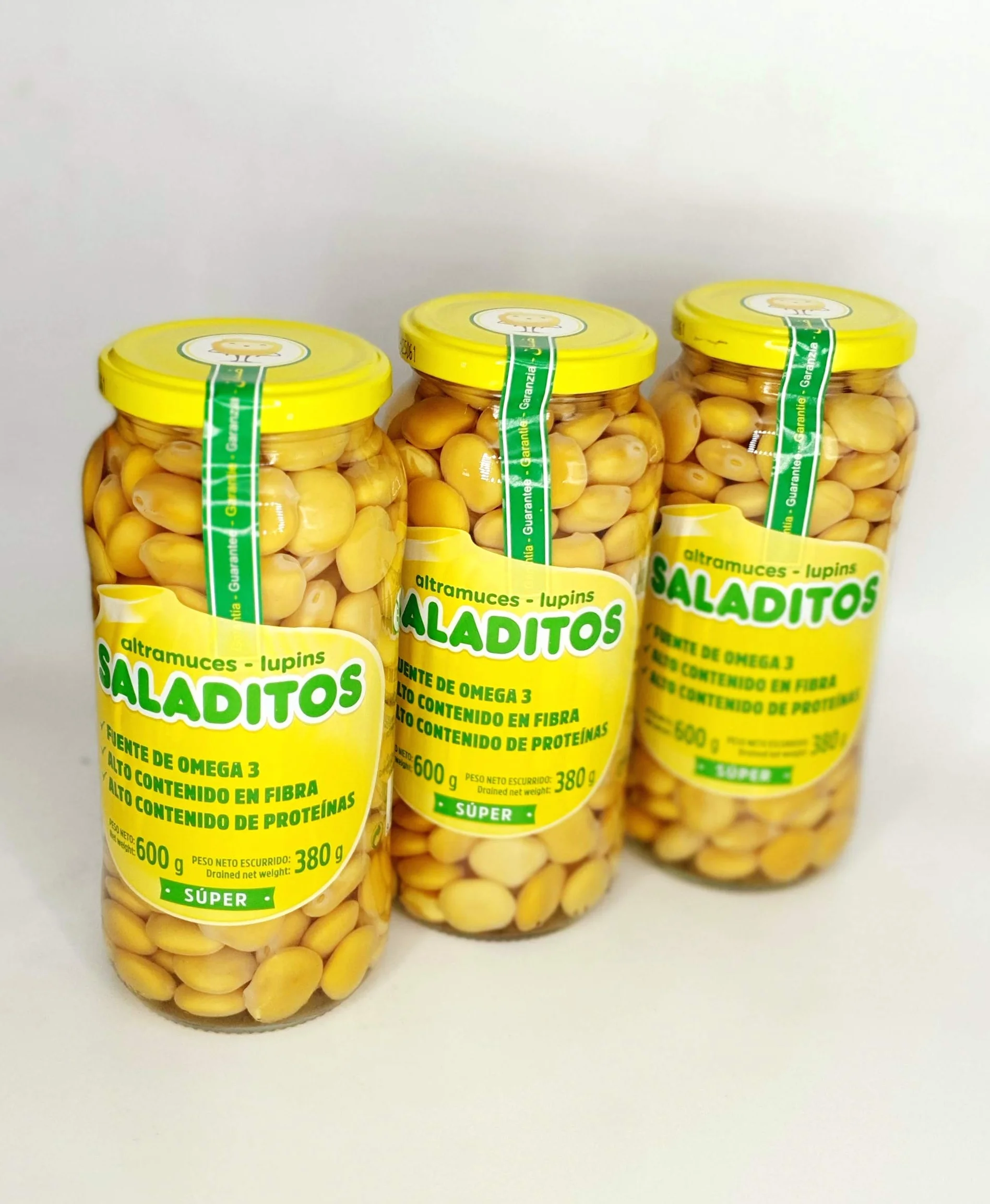 Sal Marina Saladitos Bote Cristal 7200 Gramo Pack 12 Ud