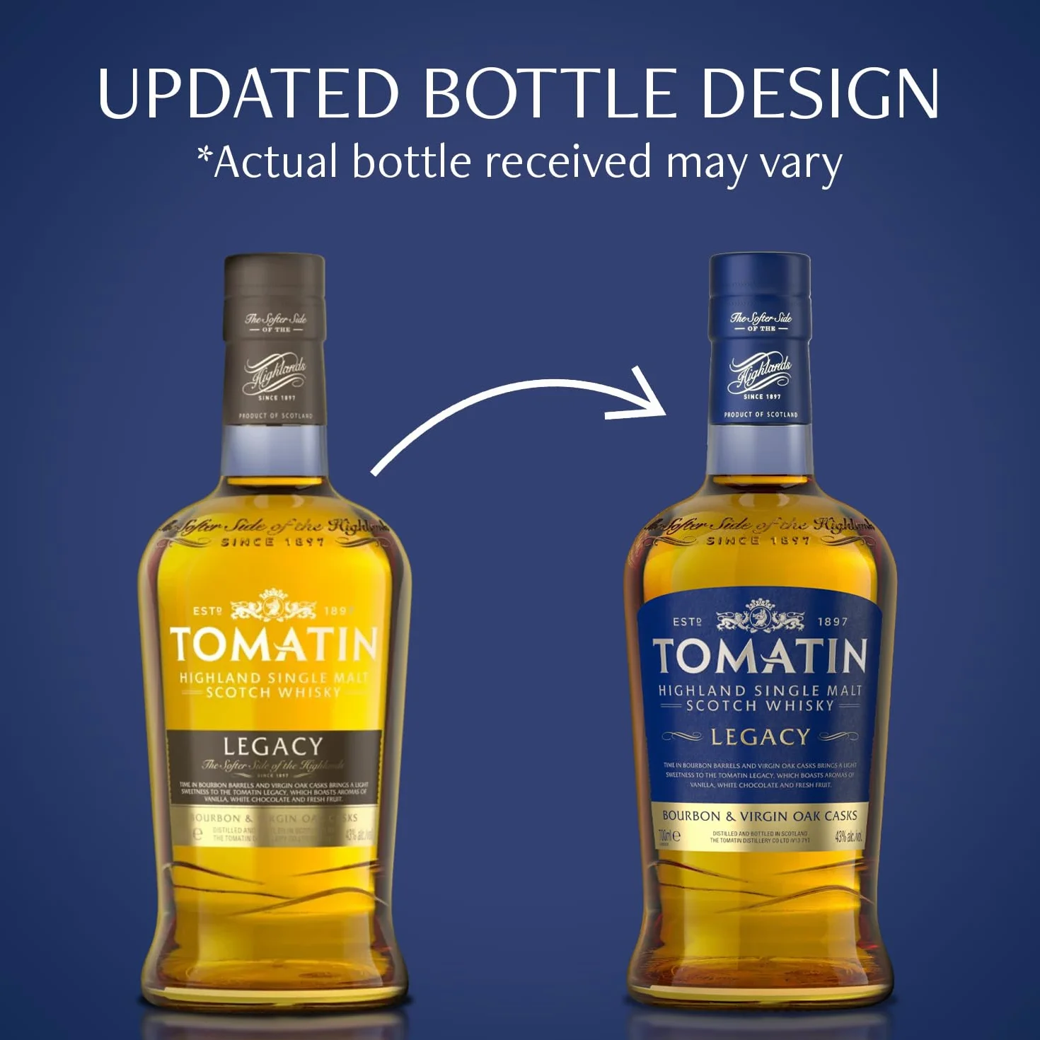 Tomatin Legacy Highland Single Malt Scotch Whisky 43% Vol. 700 ml