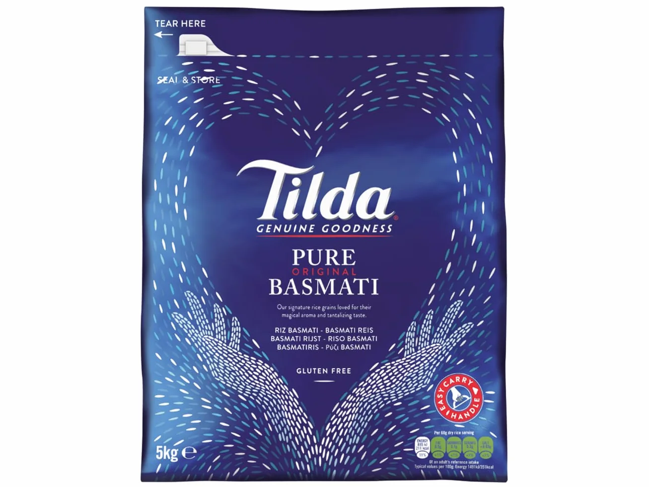 Tilda Arroz Basmati - 5000 gr