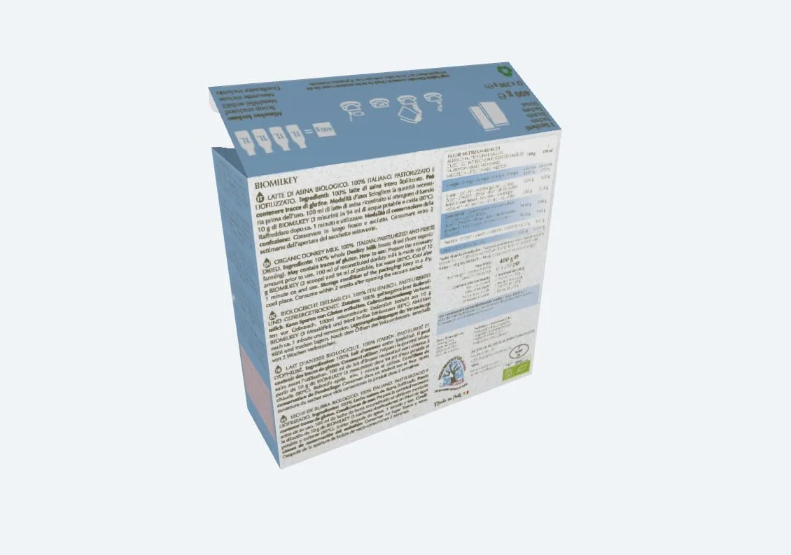 Leche de Burra en Polvo 400 g - Donkey Milk Powder Ecológico