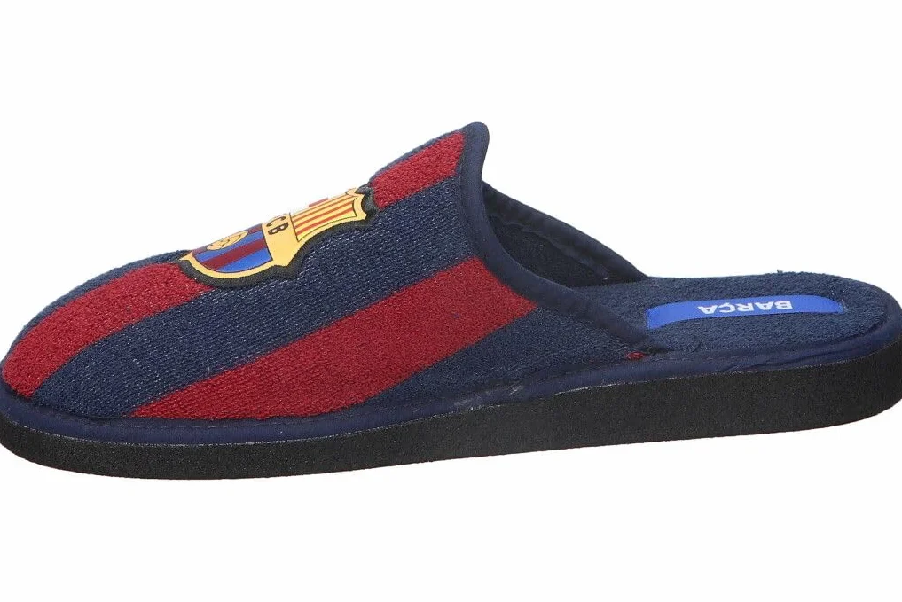 MARPEN SLIPPERS Zapatillas de Casa Hombre Verano Barcelona FC Oficiales Antideslizantes Suela EVA Lavables