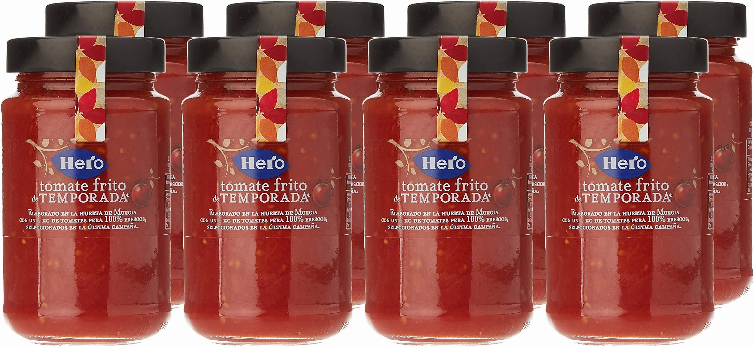 Hero Tomate Frito de Temporada - Pack de 8 x 370 g