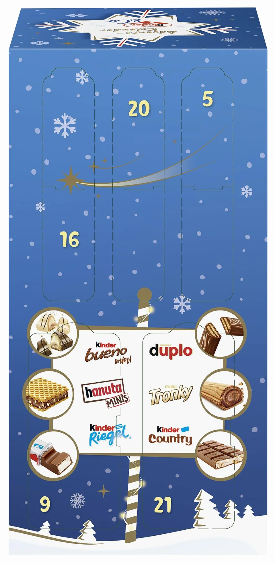 Ferrero Calendario de Adviento con Chocolate 295 g