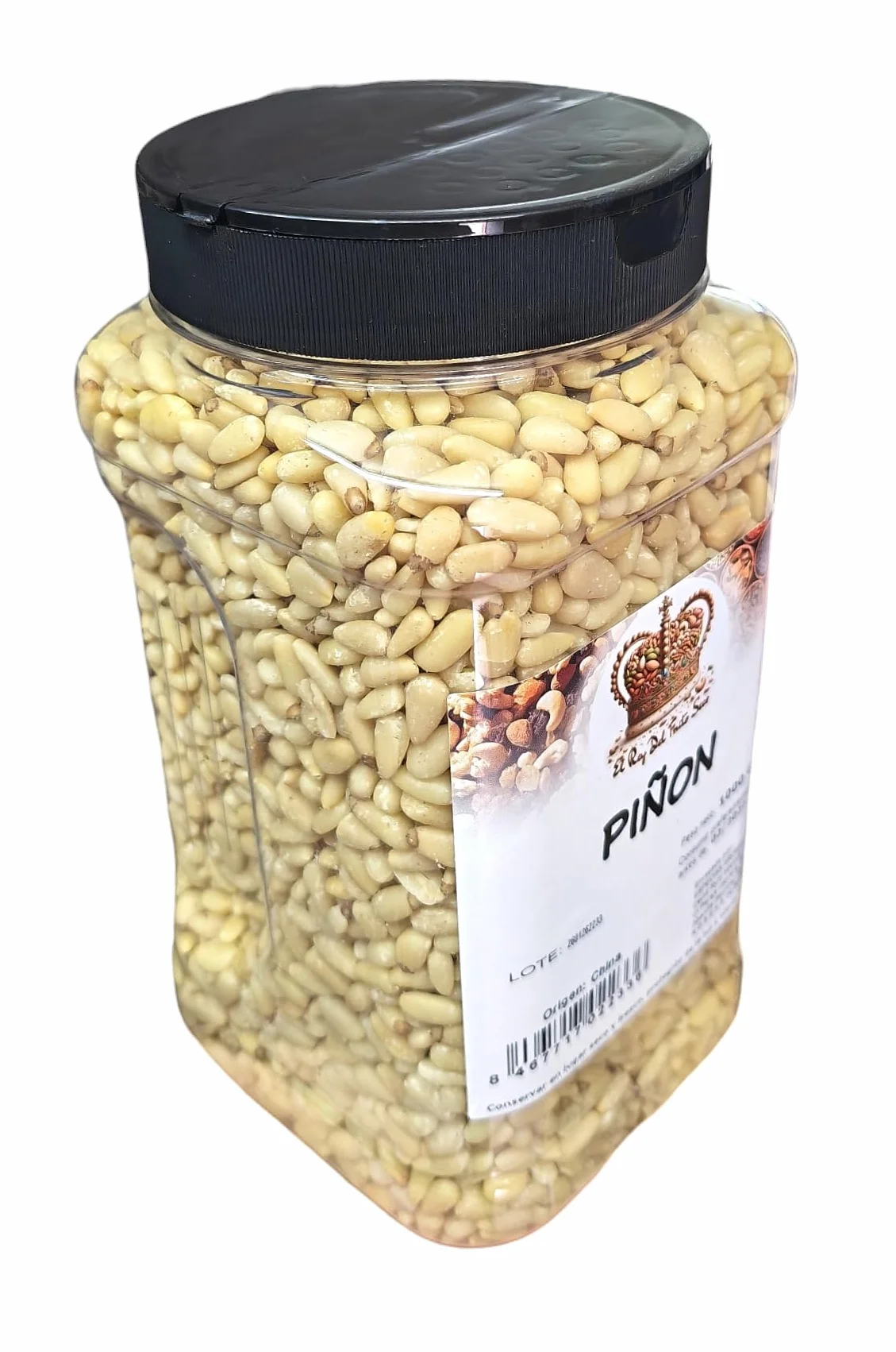 Piñones Mondados 1 Kg - Deliciosos piñones pelados y listos para disfrutar - El Rey del Fruto Seco