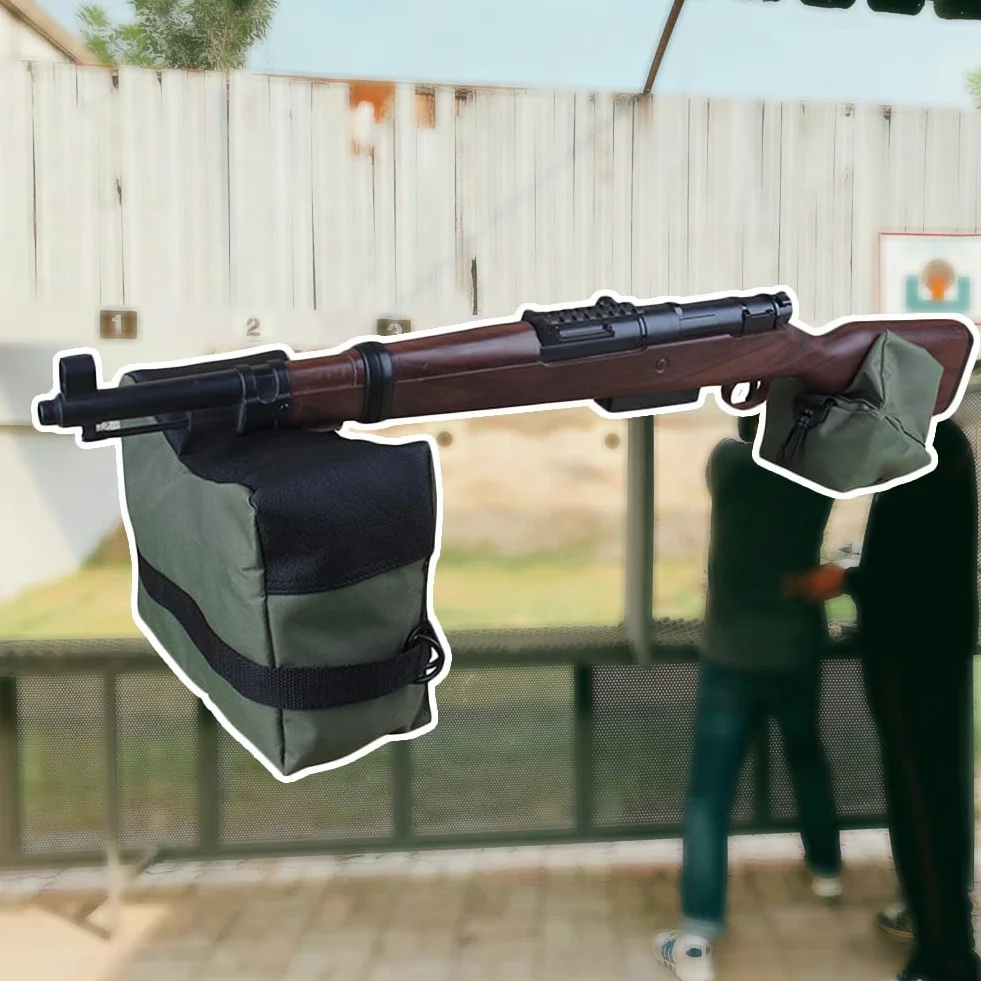 Soportes para Armas Resto Bolsa Apoyo de Arma Banco de Tiro Delantero Trasero para Rifles Pistola de Aire