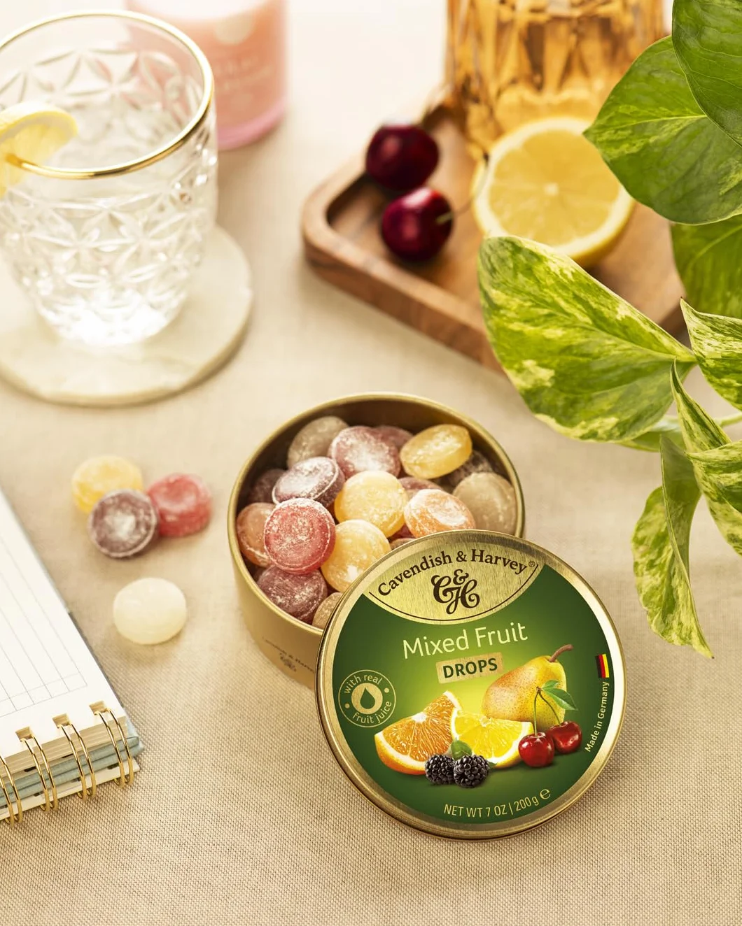 Cavendish Caramelos con Sabor a Diferentes Frutas - 200 gr