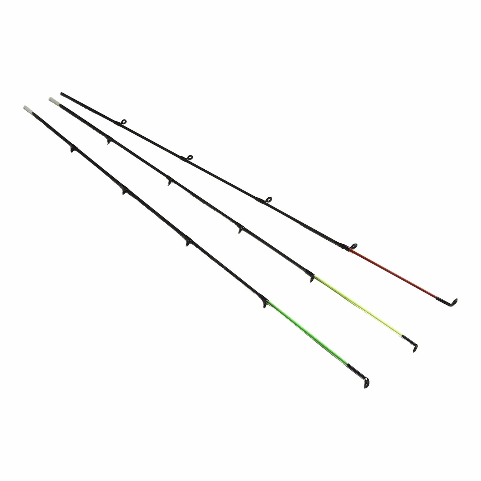 Yhenlovtt Punta de caña de carbono reemplazable fibra de vidrio para carpas M/L/H 50-120 g