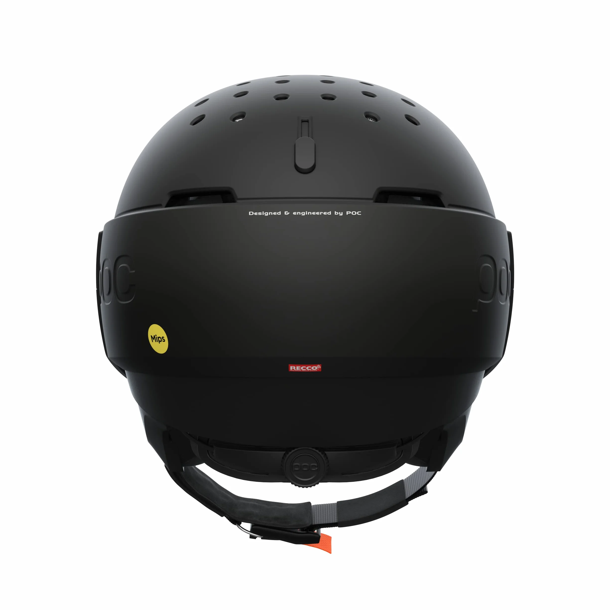 POC Casco de esquí Unisex Adultos Uranium Black Matt XL-XXL 59-62 cm