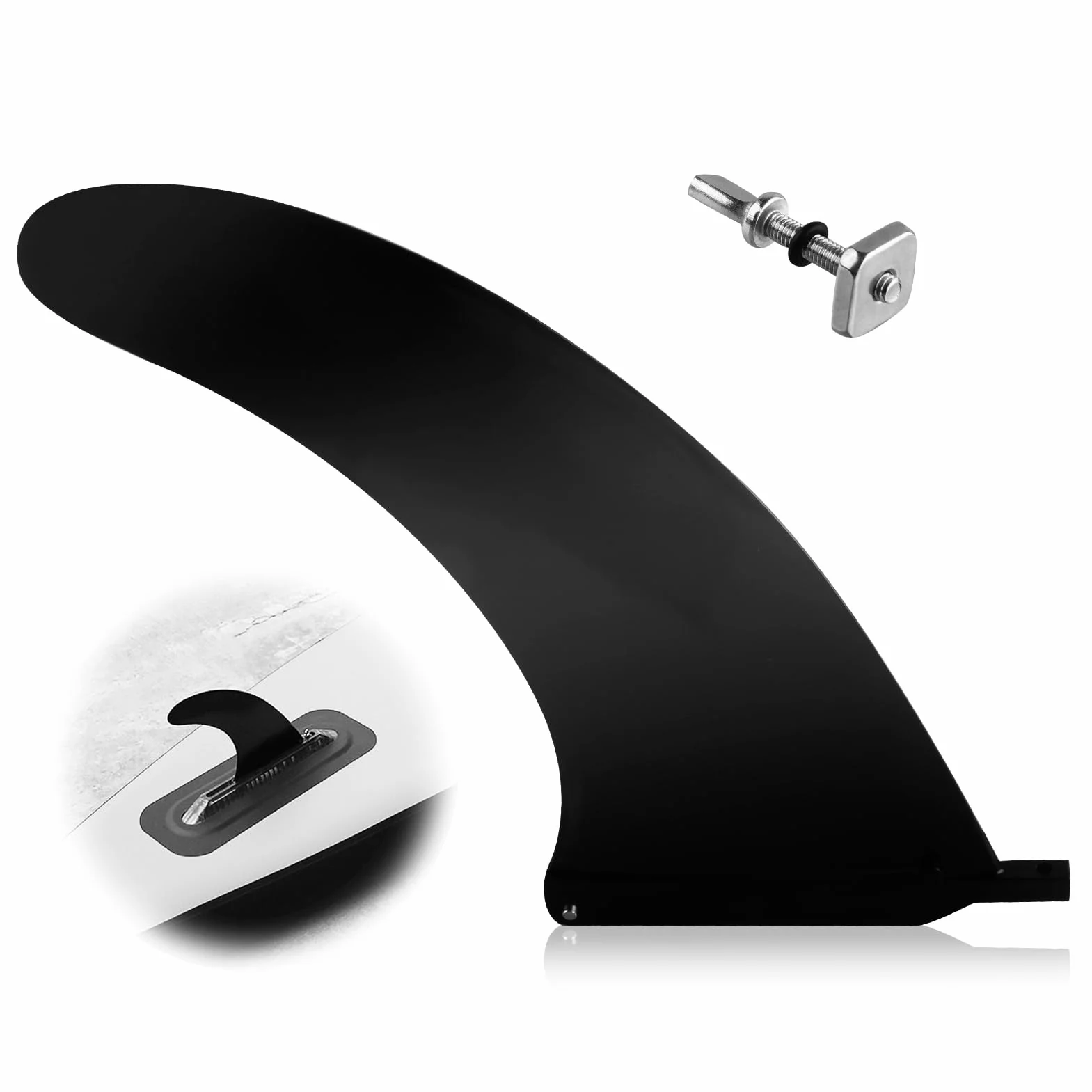 Aletas de Tabla de Surf Desmontables de Nylon Resistente para Surfboards y Paddleboards