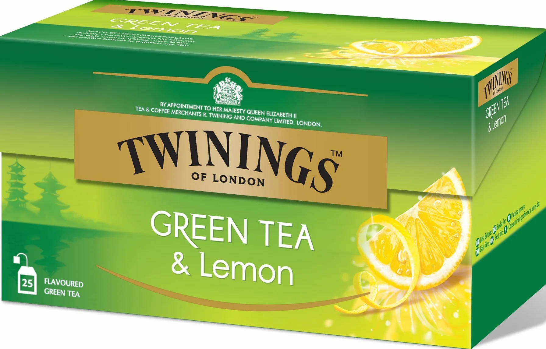 Twinings Té Verde con Limón, 25 Sobres