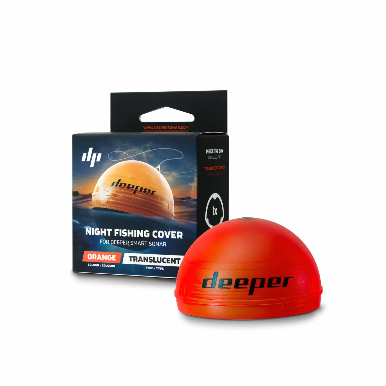 Deeper Night Fishing Cover Naranja