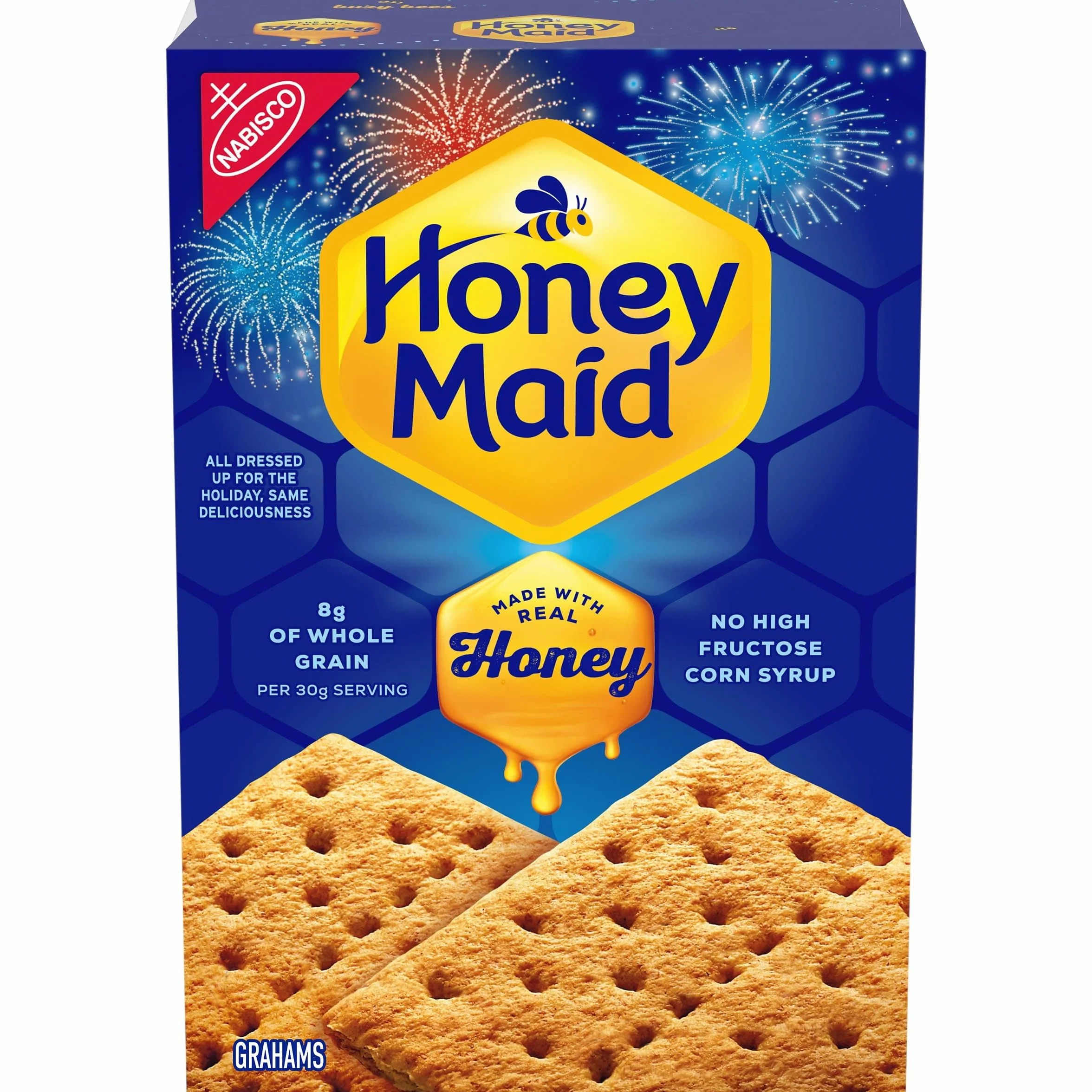 None Honey GrahaNone Crackers, 14.4 oz