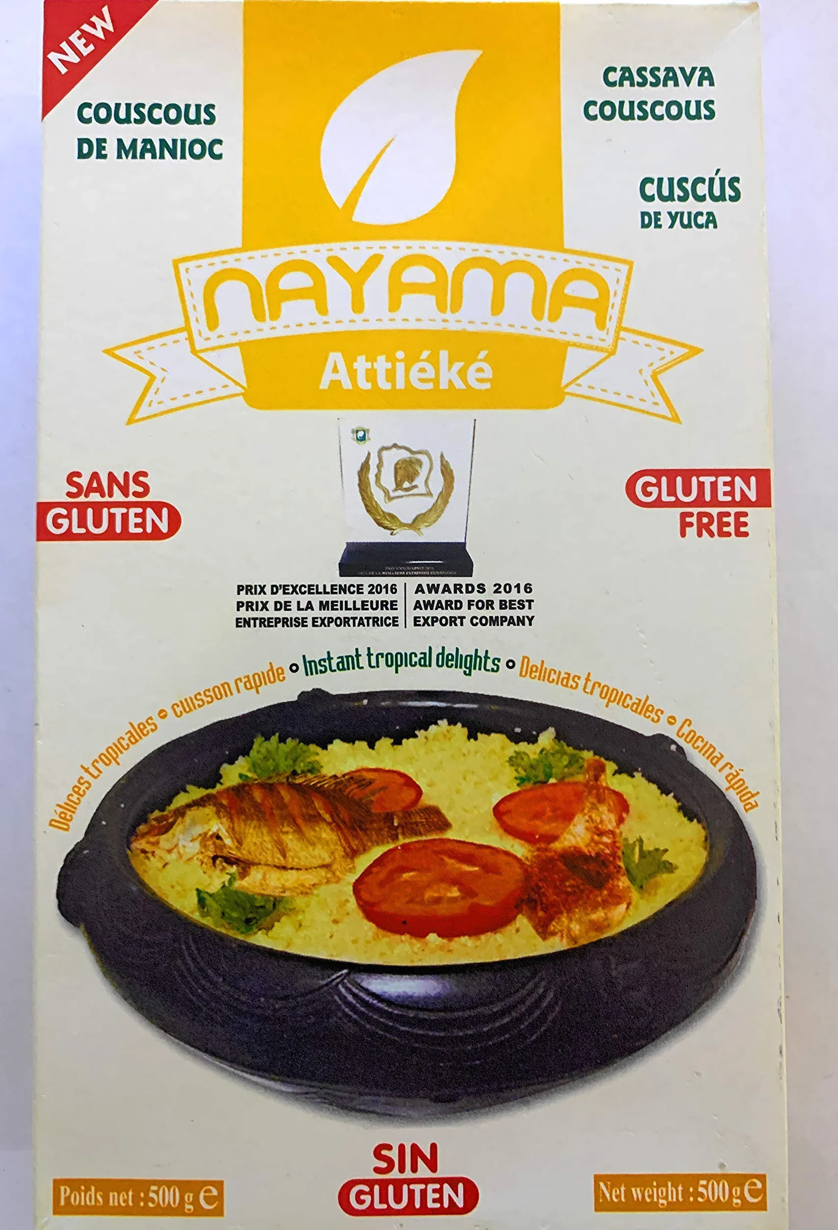 Attieke - Cusco de yuca (500 g)