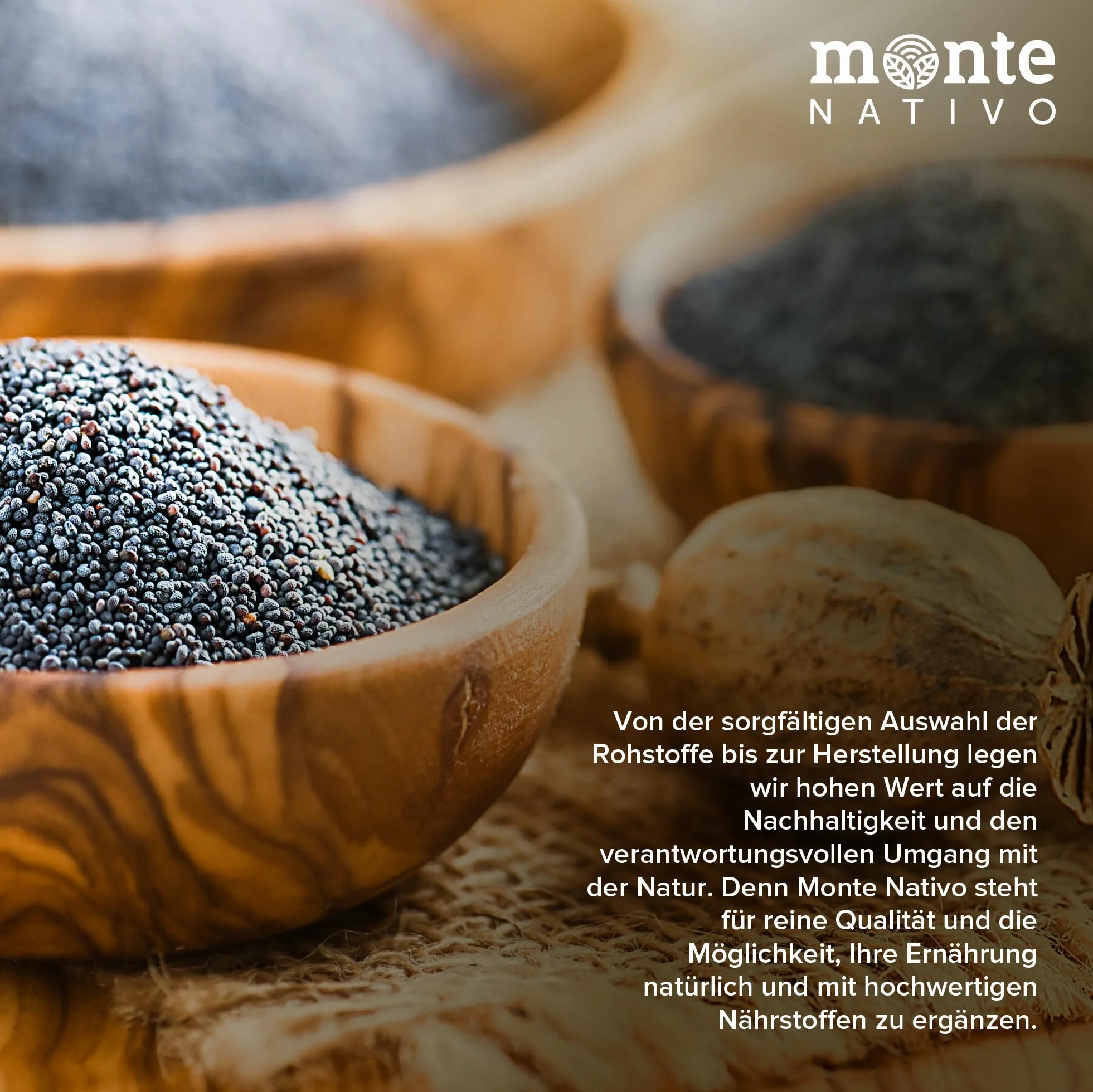 Semillas de Amapola Monte Nativo (500g) - Poppy Seeds para Cocinar