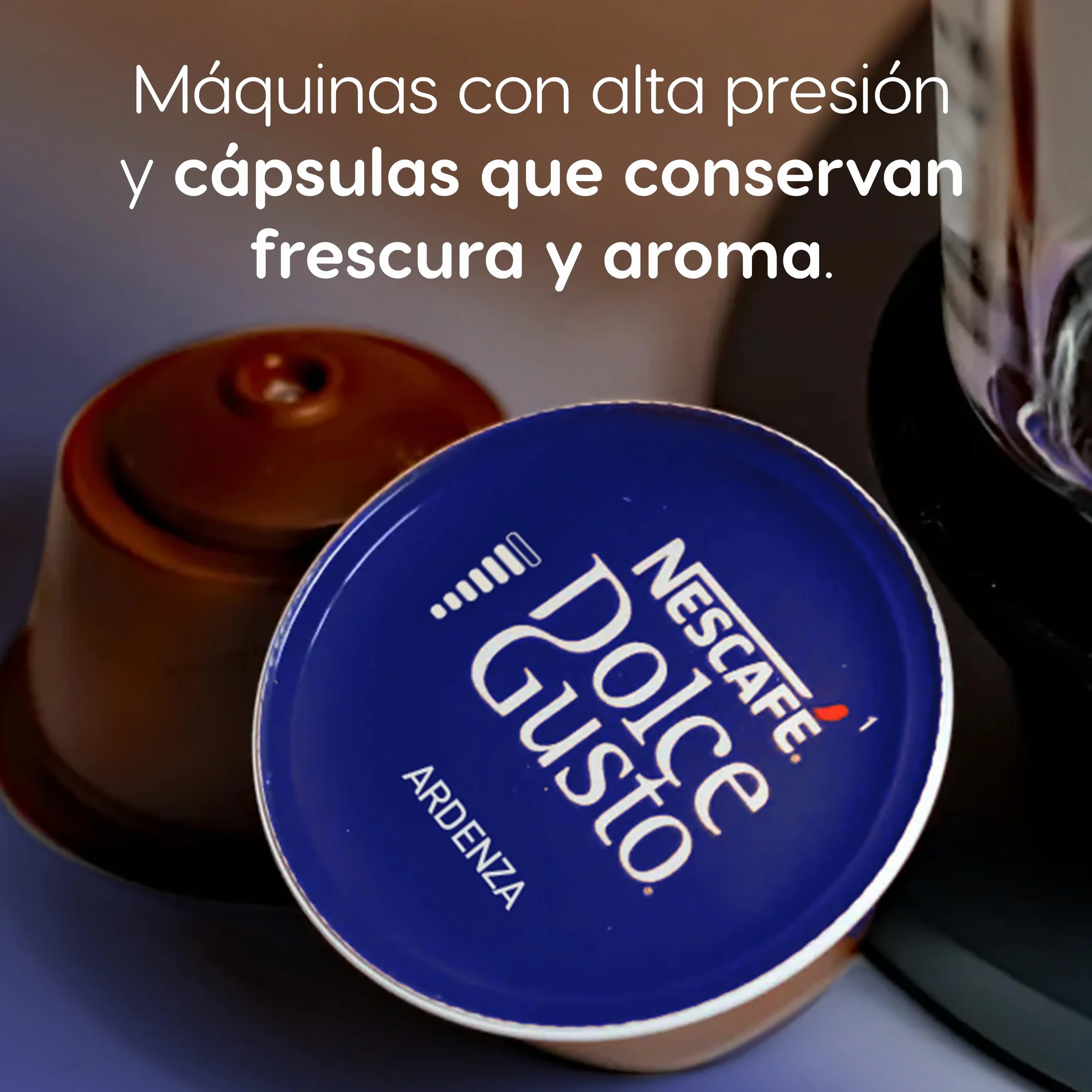 NESCAFÉ Dolce Gusto Espresso Ristretto Ardenza Cápsulas de Café, 90 Cápsulas, Intensidad 11, Café arábica
