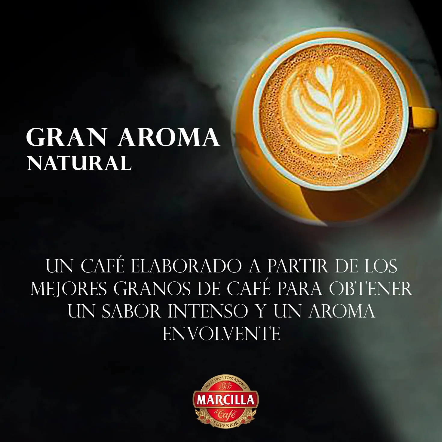 Marcilla Café Grano Gran Aroma | Mezcla | 500g