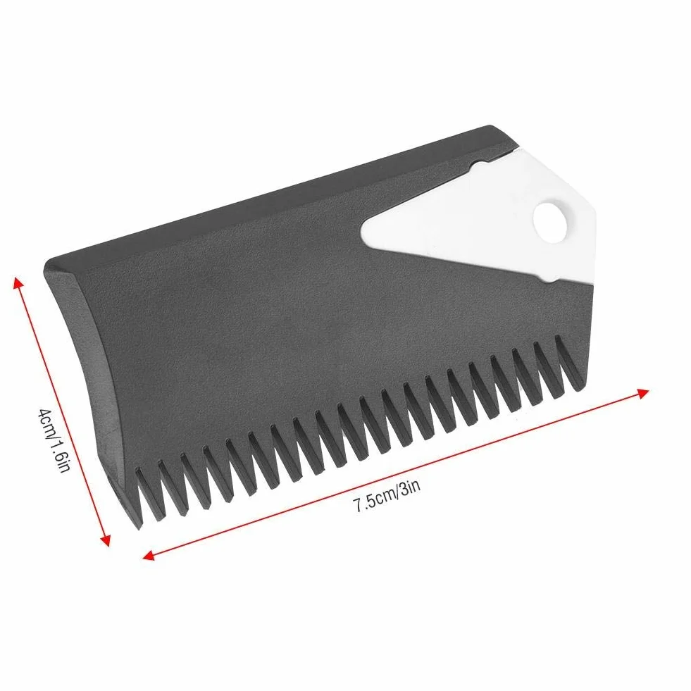 Alomejor Cera Tabla Surf Quita Cera Herramienta Mantenimiento 2 Piezas PVC
