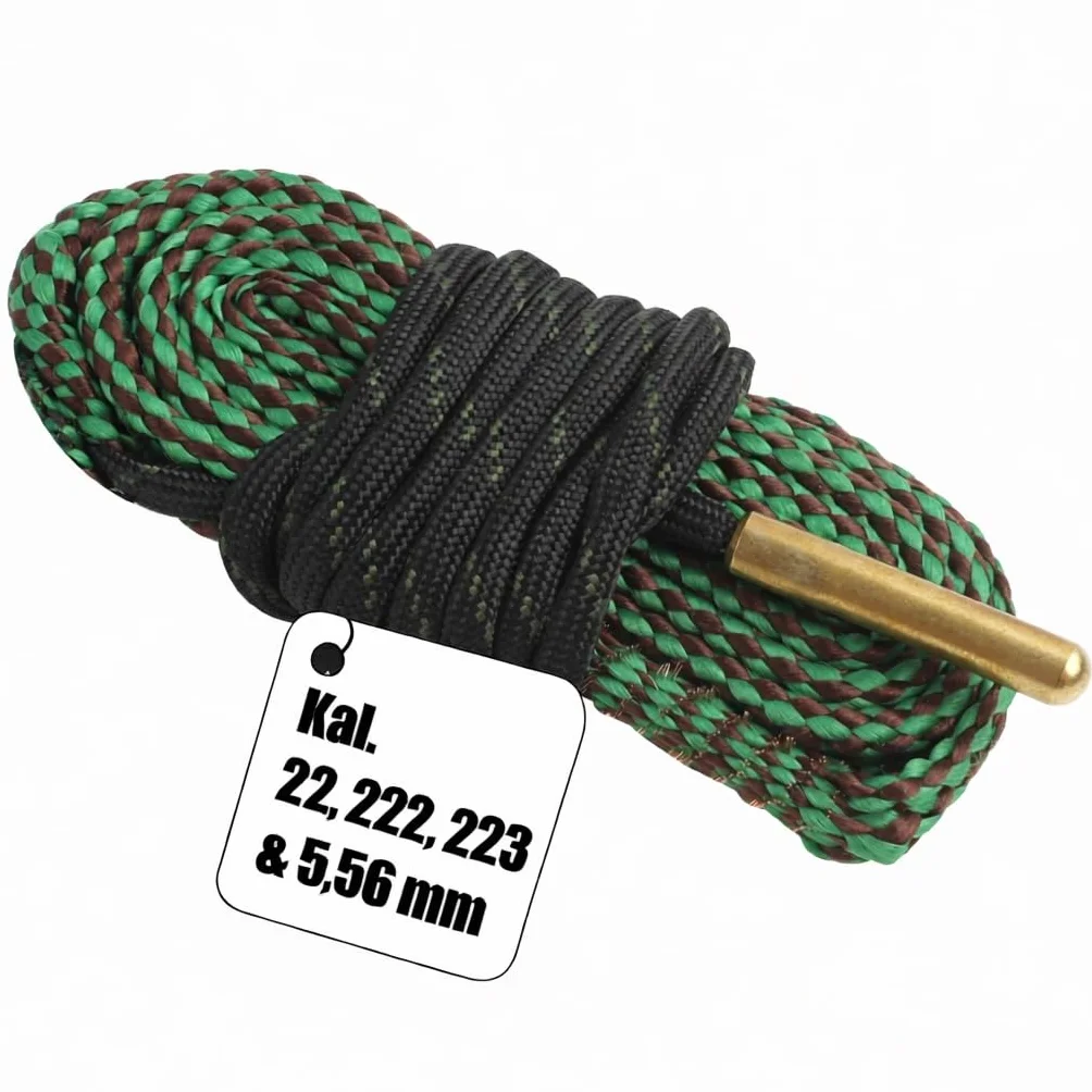 Kit de limpieza de cañones para rifles calibre .22, .223 y 5.56 mm – Hilo limpiador portátil y reutilizable