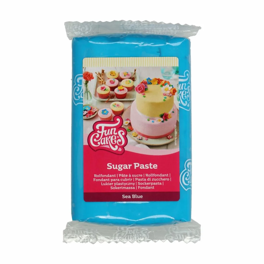 FunCakes Pasta De Azúcar Azul Marino 250 G
