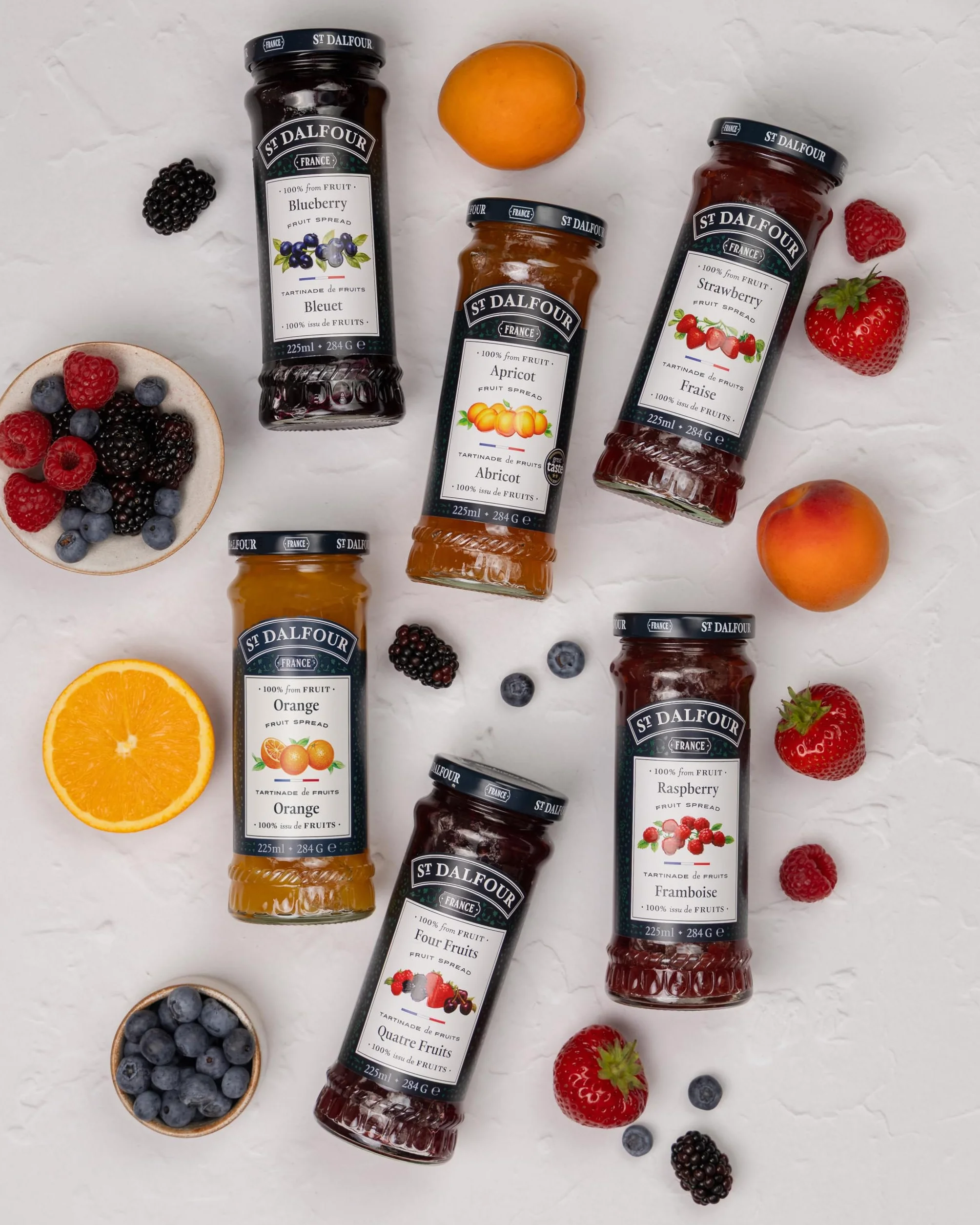 St Dalfour HIGOS | Fruta triturada | Mermelada natural 284g | 100% fruta sin azúcares añadidos