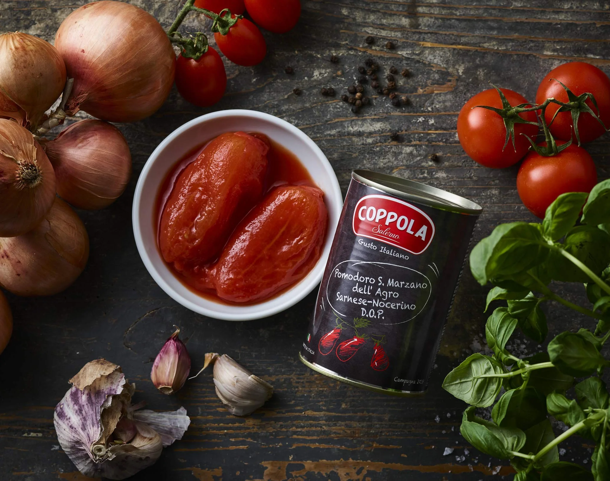 Coppola Tomates San Marzano DOP 400g (Caja de 12)