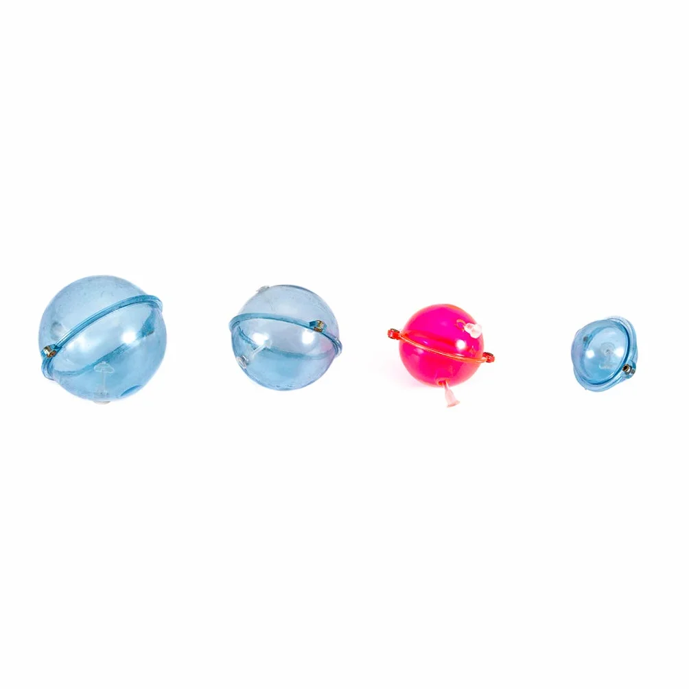 LANCHEN Flotador de Pesca ABS Bolas de Plástico 25/32/40/47mm 5 unids Set Azul Rojo