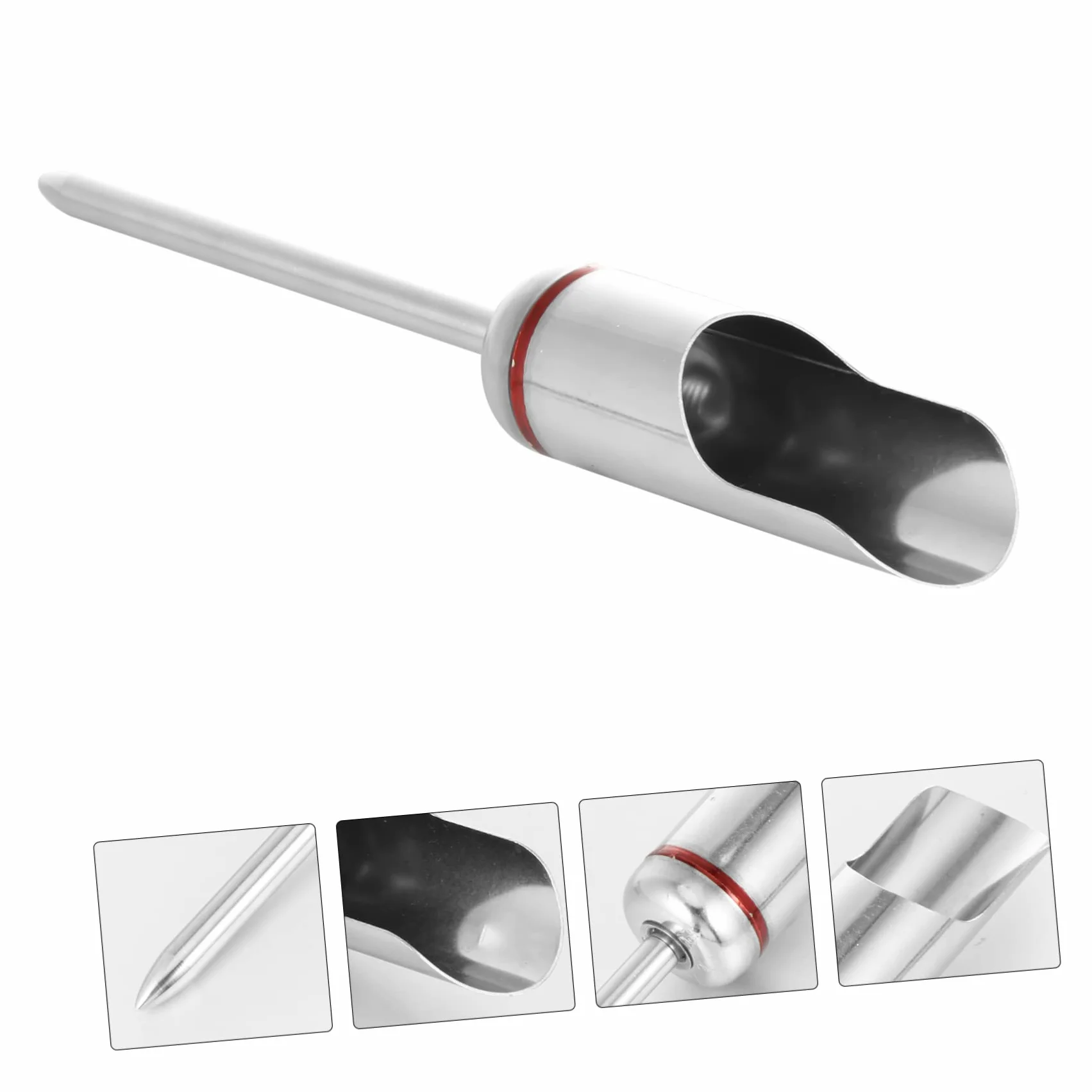 Soporte de Piso Fishing Rod Portacañas Plegable Telescópico de Acero Inoxidable
