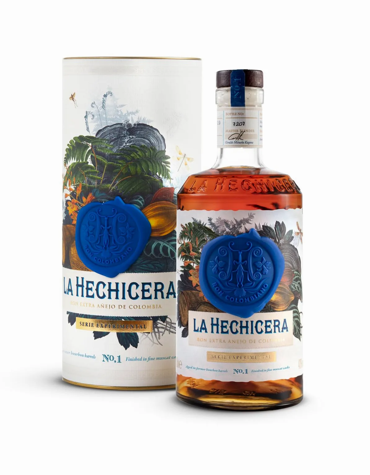 La Hechicera Serie Experimental N.1 Ron Extra Añejo de Colombia - 700 ml