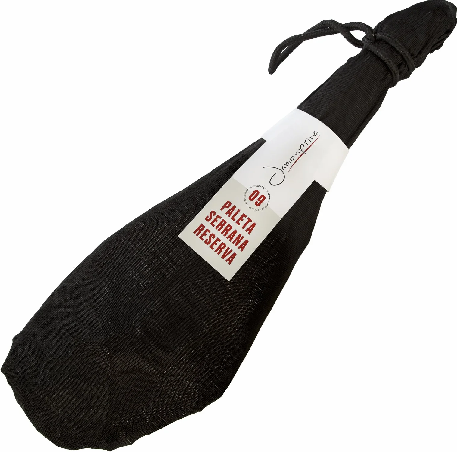 Paleta de Jamón Serrano Semideshuesada 4-4.5 Kg + Jamonero + Cuchillo - Paletilla Serrana