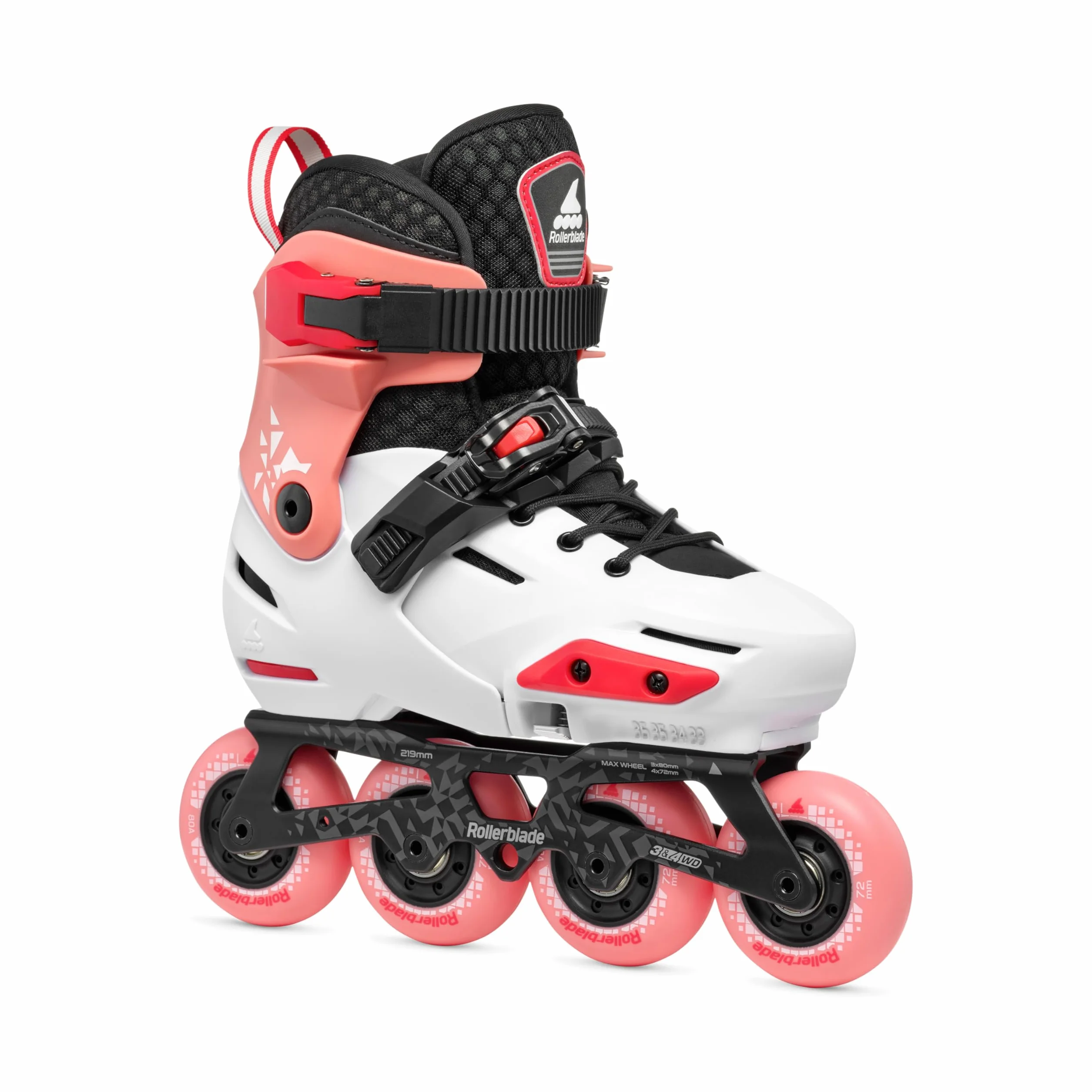 Rollerblade Apex Patines en línea 2025 Platinum/Coral