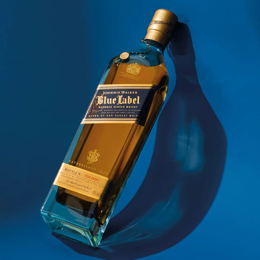 Johnnie Walker Blue label whisky, Escocés blended, 700 ml