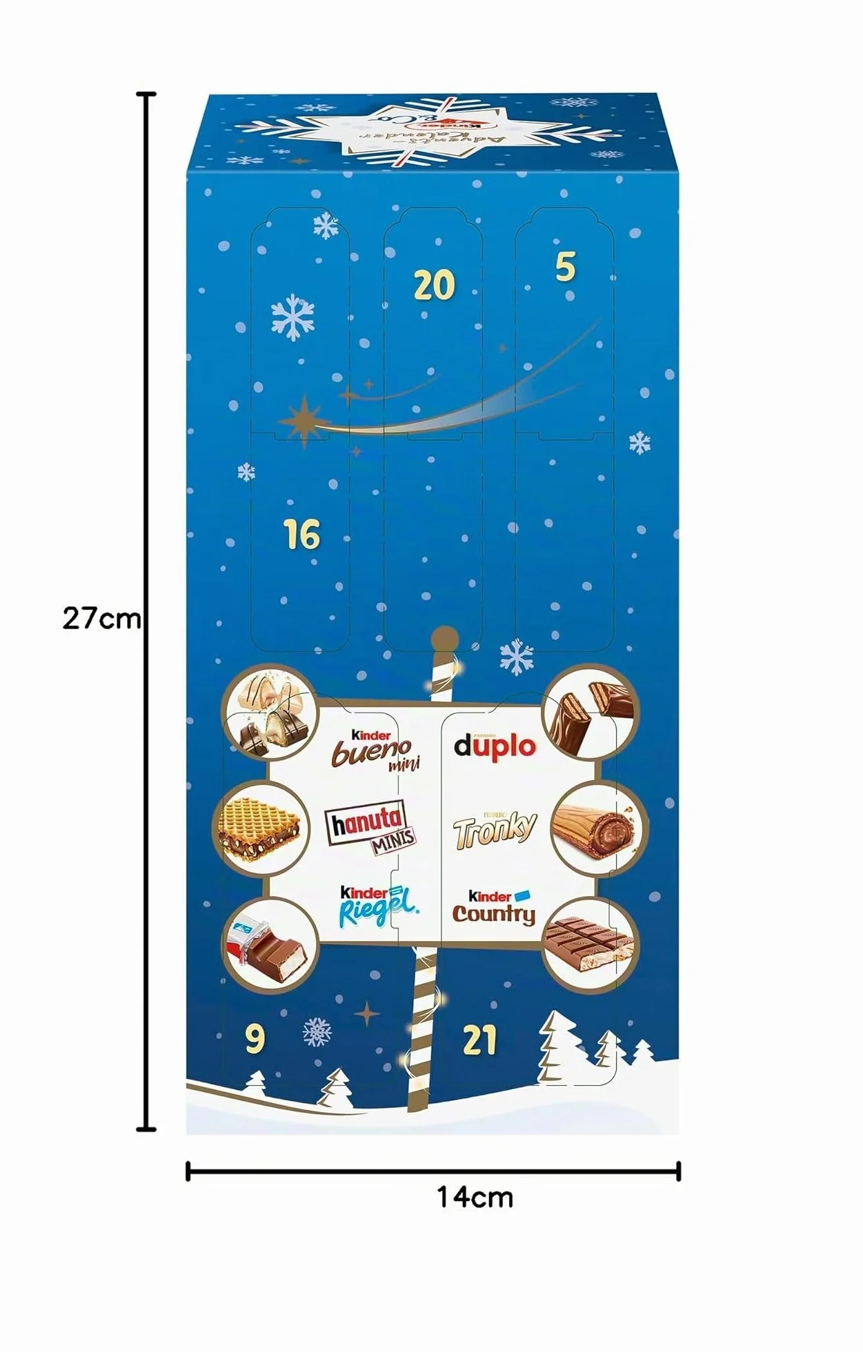 Ferrero Calendario de Adviento con Chocolate 295 g