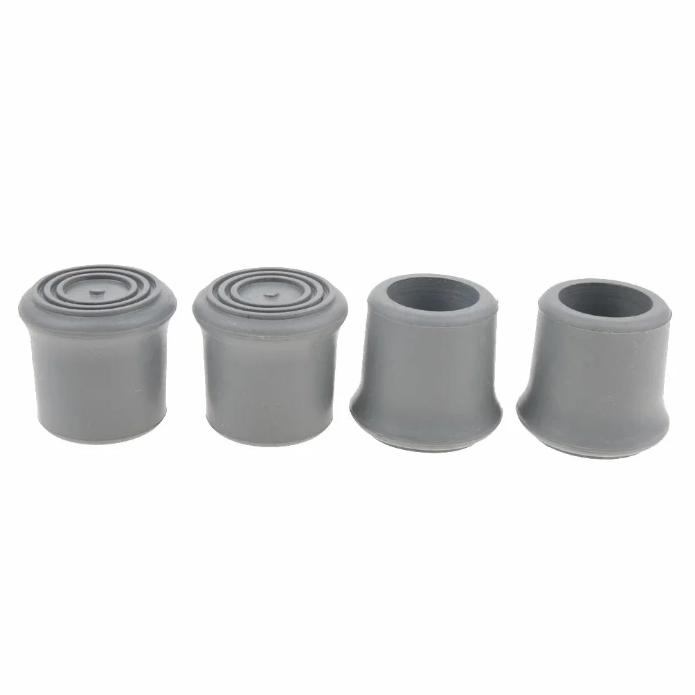 Oshhni Cubiertas Antideslizantes para Bastones de Trekking 4 Unidades