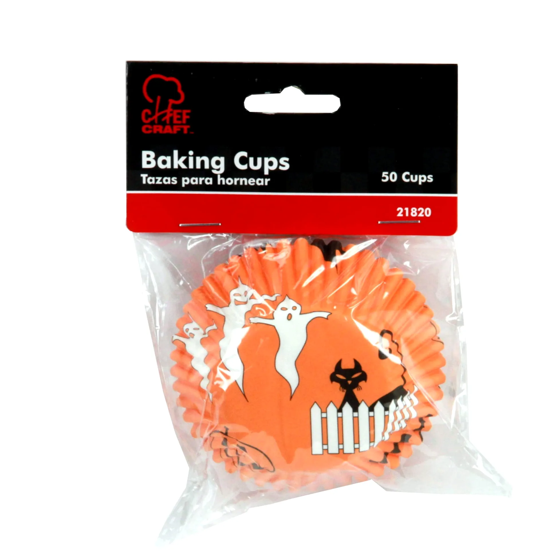 Chef Craft 50 Count Cupcake Liners, Halloween by Chef Craft