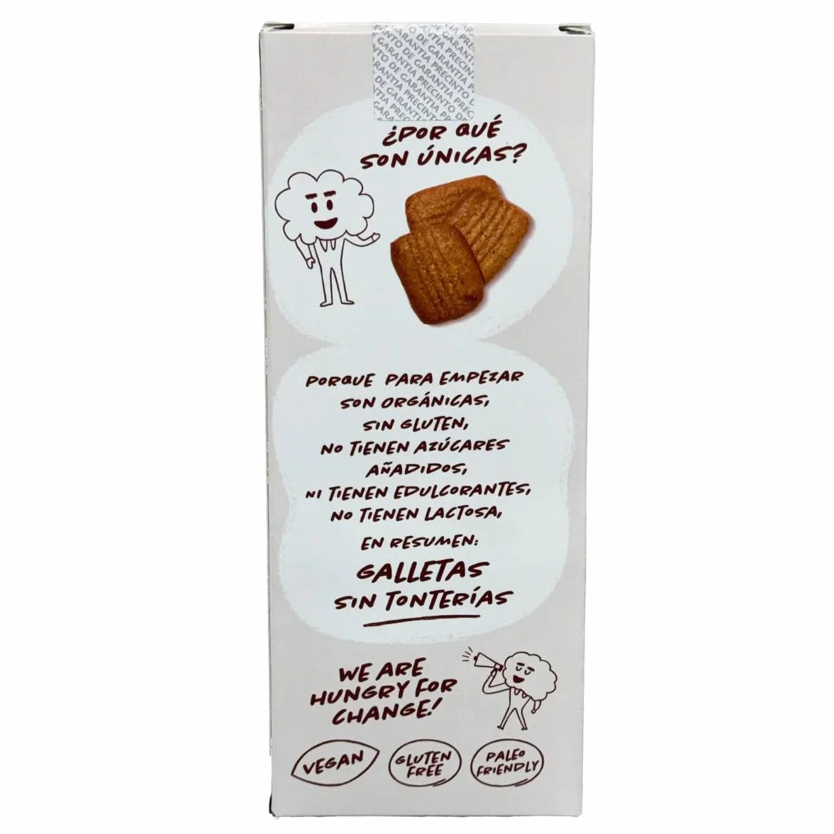 Pack 3 x Galletas con Canela Natruly Bio 125 g (375 g) | Ecológicas, veganas y sin gluten | Sin azúcares añadidos, sin edulcorantes y sin lactosa, snack crujiente