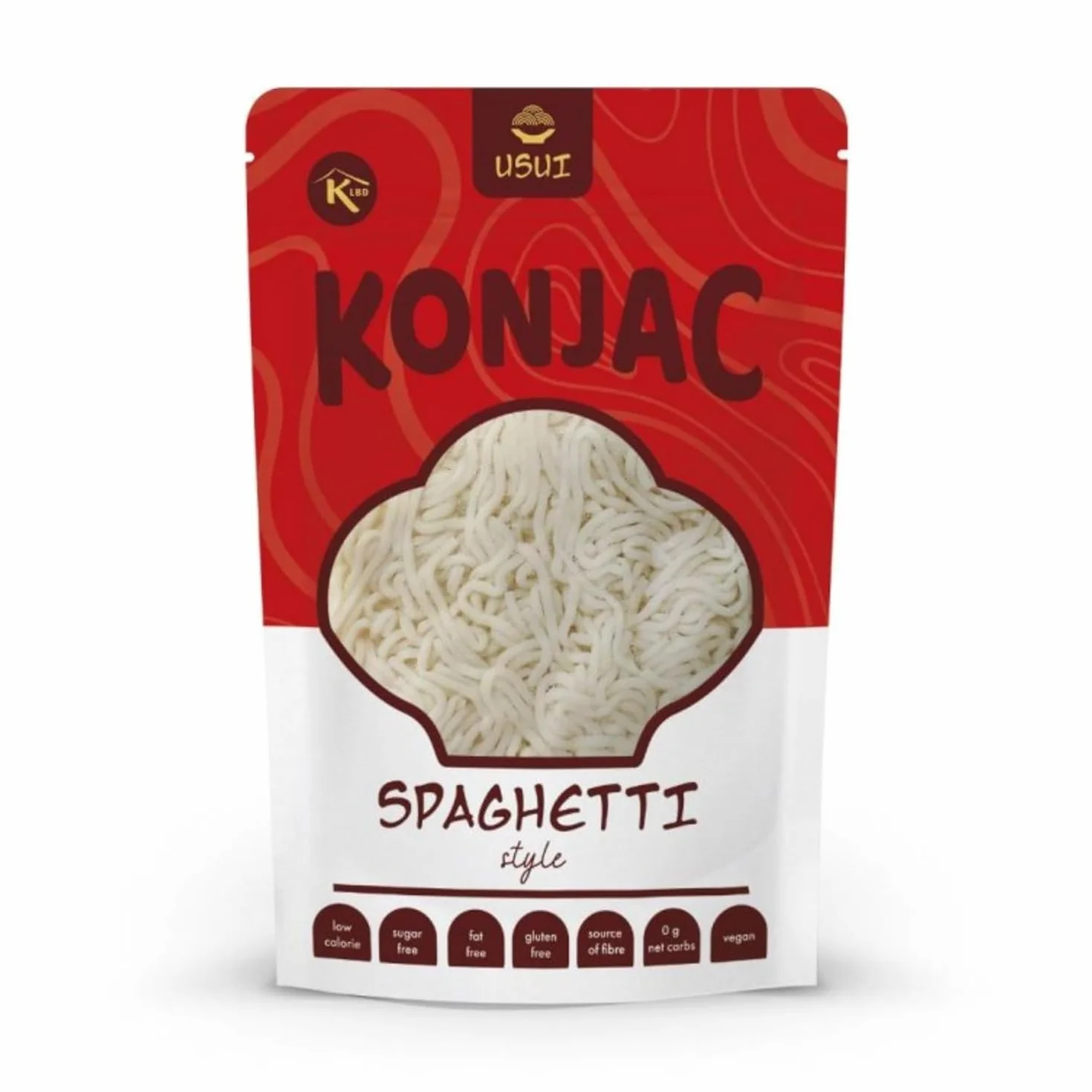 USUI Espaguetis de Konjac 20 unidades – Fideos Shirataki Low Carb Keto sin gluten
