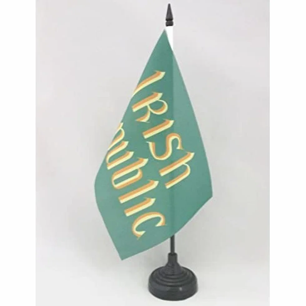 AZ FLAG Bandera de Mesa República de Irlanda 21x14cm Banderina de Despacho Irlandesa