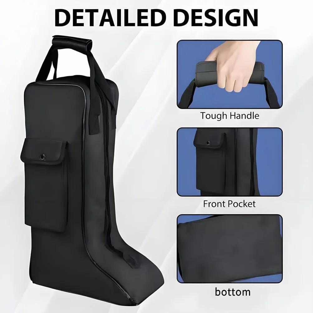 Torba Oxford na Buty Jeździeckie z Uchwytem Transportowym