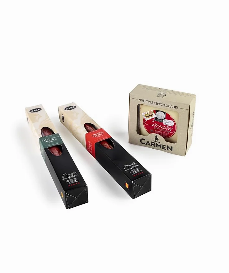NICO JAMONES - LOTE JAMON SERRANO RESERVA HEMBRA. Jamón Serrano Hembra + Chorizo Ibérico velita 200g + Salchichón Ibérico velita 200g + Queso de Oveja curado D.O. CARMEN 250g