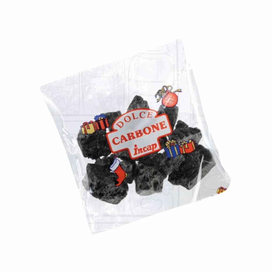 Incap Carbón negro azucarado Bolsita 100 g