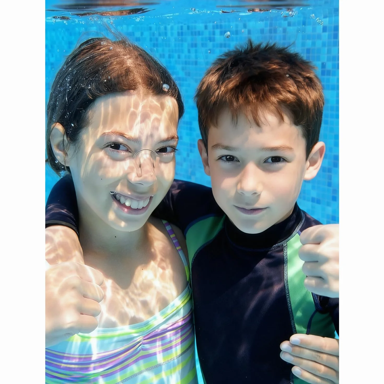WUBAYI 6 Clips de Nariz para Natación, Pinzas de Silicona Suave Impermeable para Adultos y Niños