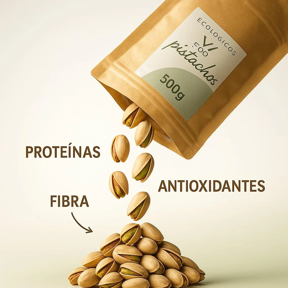 VENIO Pistachos 500g Tostados y Salados, Pistachos Naturales Ricos en Proteínas y Fibra, Pistacho Perfecto para Aperitivos, Ensaladas y Postres, Frutos Secos Naturales, Pistachio Saludable y Nutritivo