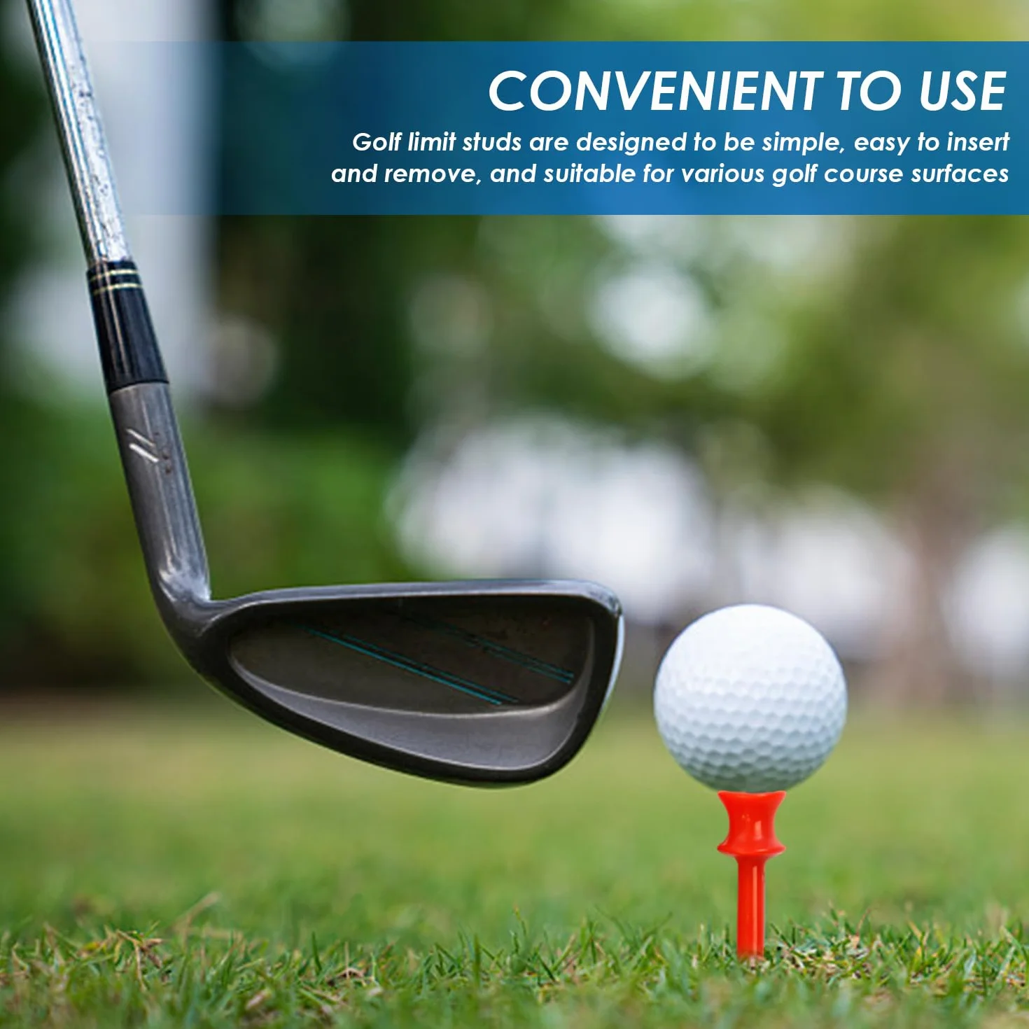 Fundas para Cabezas de Palos de Golf, 5 Clavos de Goma, Funda de Transporte
