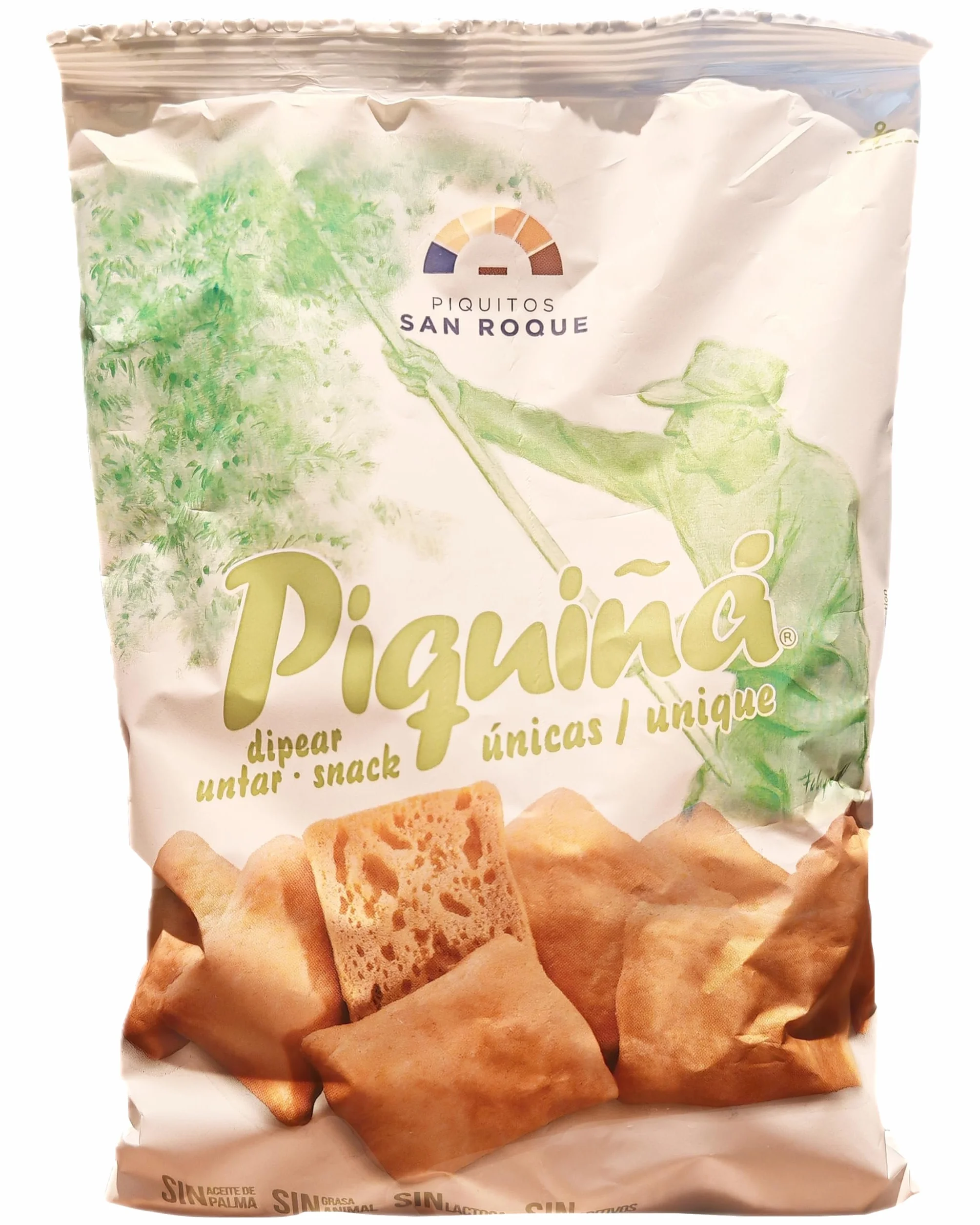 Piquiñá. Regaña gourmet elaborada con aceite de oliva. Pack de 6 unidades 142 gr