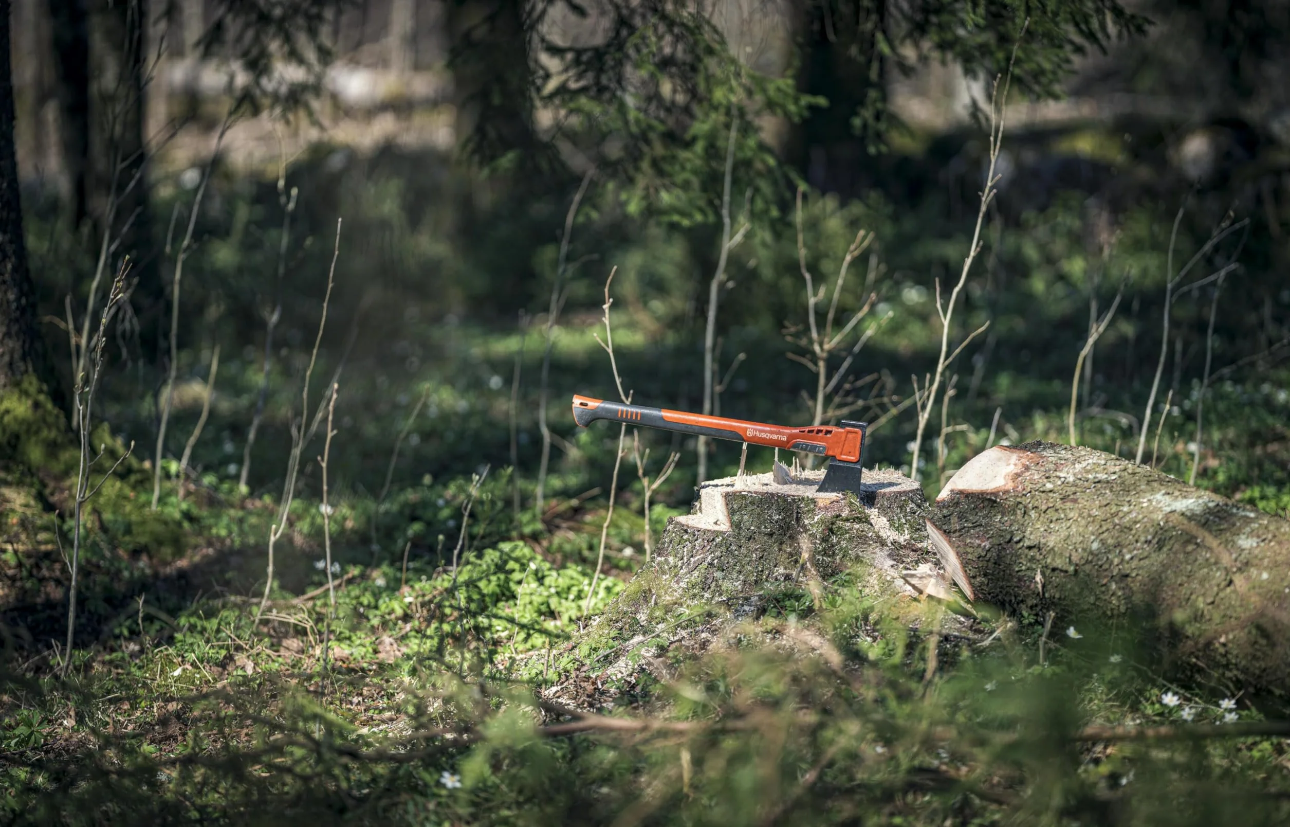 Husqvarna Hacha Multiuso A2400, 10.5 cm, Naranja