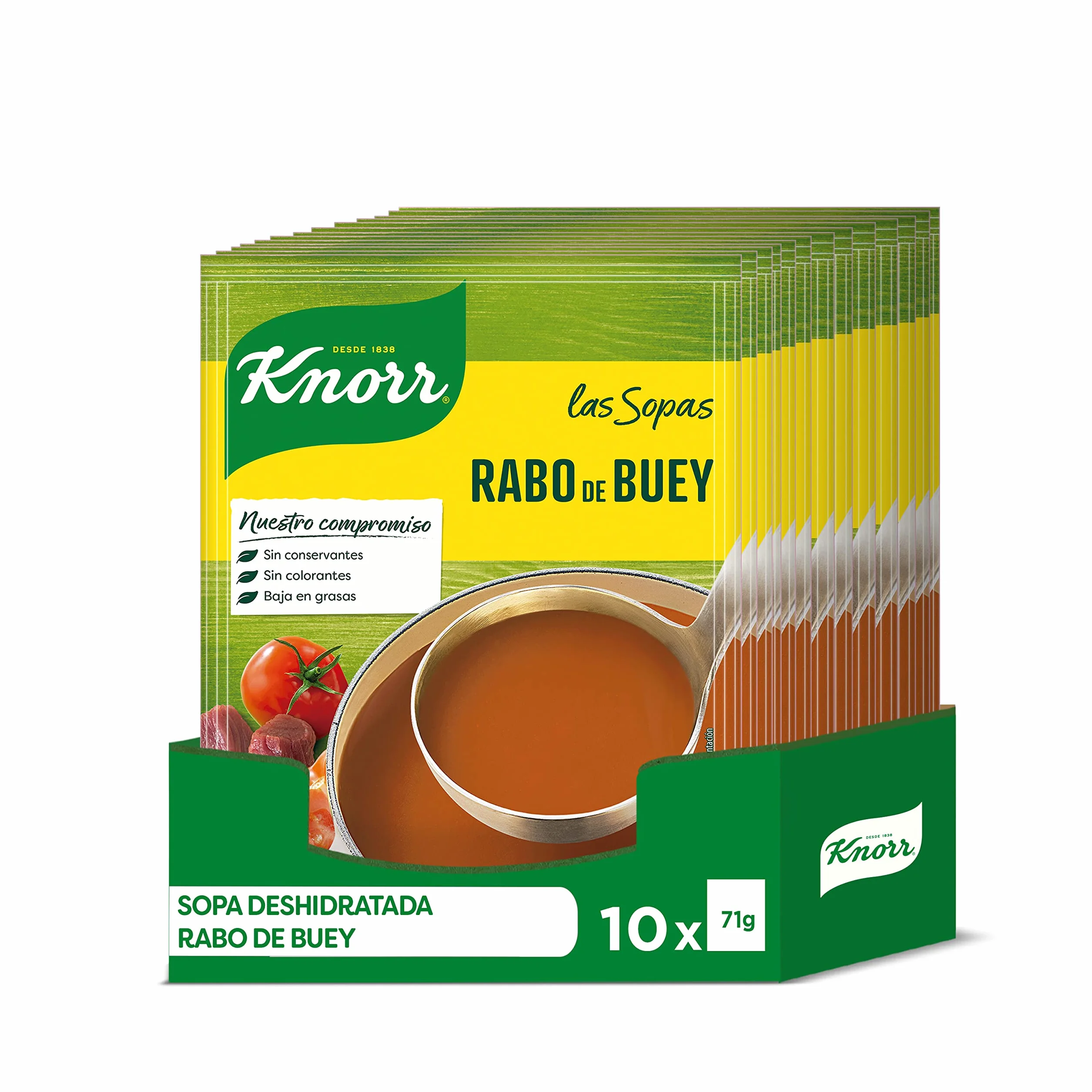 Knorr Sopa Rabo de Buey 71g - Pack de 10