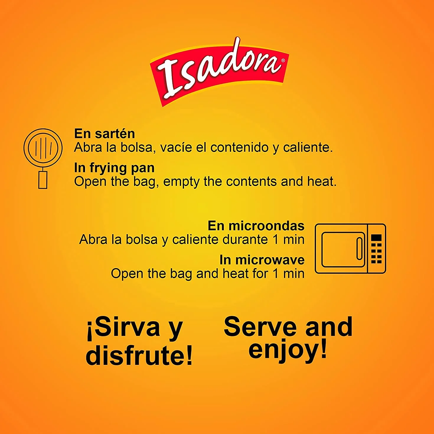 Isadora - Pack Frijoles Bayos + Frijoles Negros Refritos Listos para Calentar y Servir. Indispensables para acompañar cualquier platillo o para enfrijoladas. Pack de 2