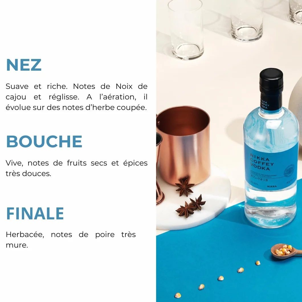 Nikka Vodka Coffey Vodka 40º - 700 ml