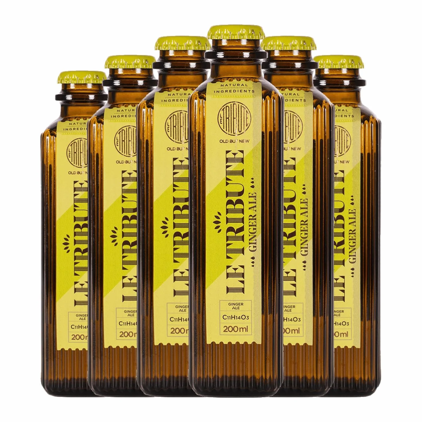 MG Le Tribute Ginger Ale Botellín 20 cl Caja de 6