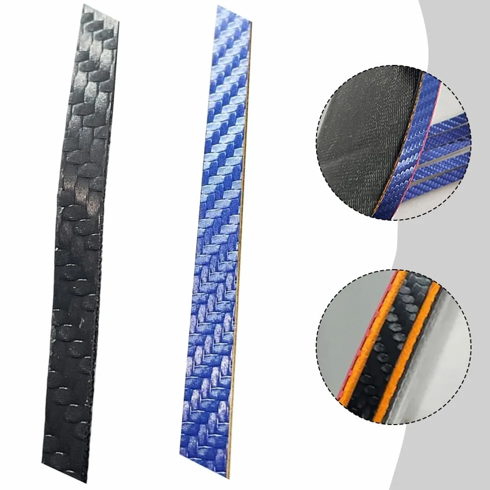 Cintas protectoras de poliuretano para raquetas de tenis de mesa, 42 cm, resistentes al desgarro